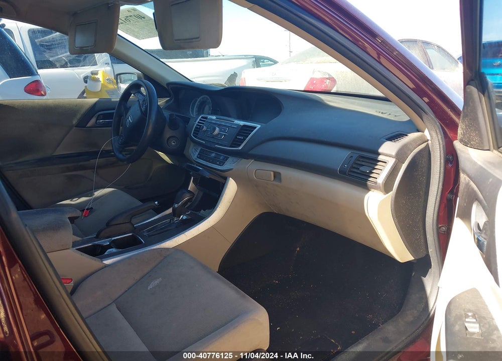 2013 HONDA ACCORD LX VIN: 1HGCR2F39DA283421