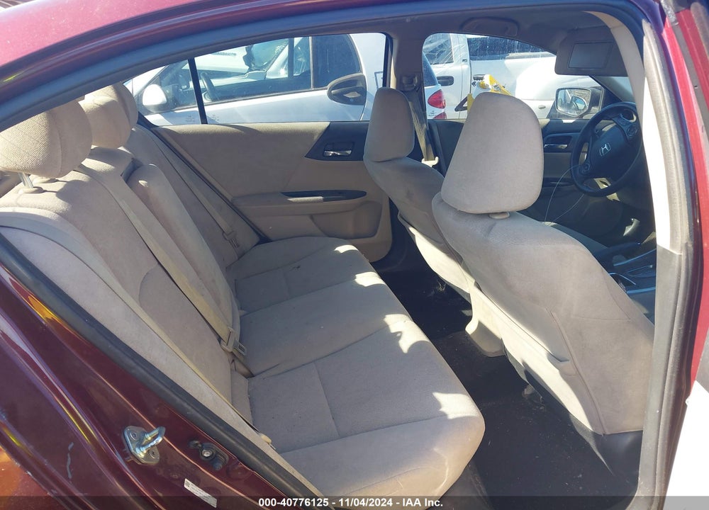 2013 HONDA ACCORD LX VIN: 1HGCR2F39DA283421