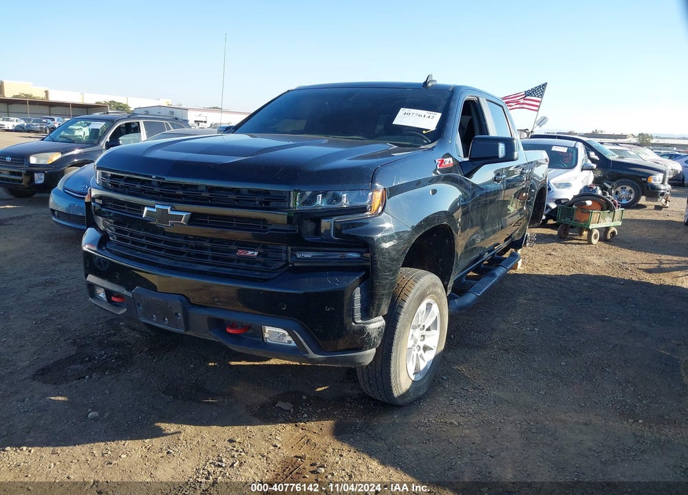 2020 CHEVROLET SILVERADO 1500 4WD SHORT BED LT TRAIL BOSS VIN: 3GCPYFED7LG293322