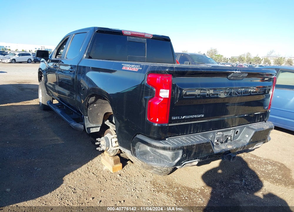 2020 CHEVROLET SILVERADO 1500 4WD SHORT BED LT TRAIL BOSS VIN: 3GCPYFED7LG293322