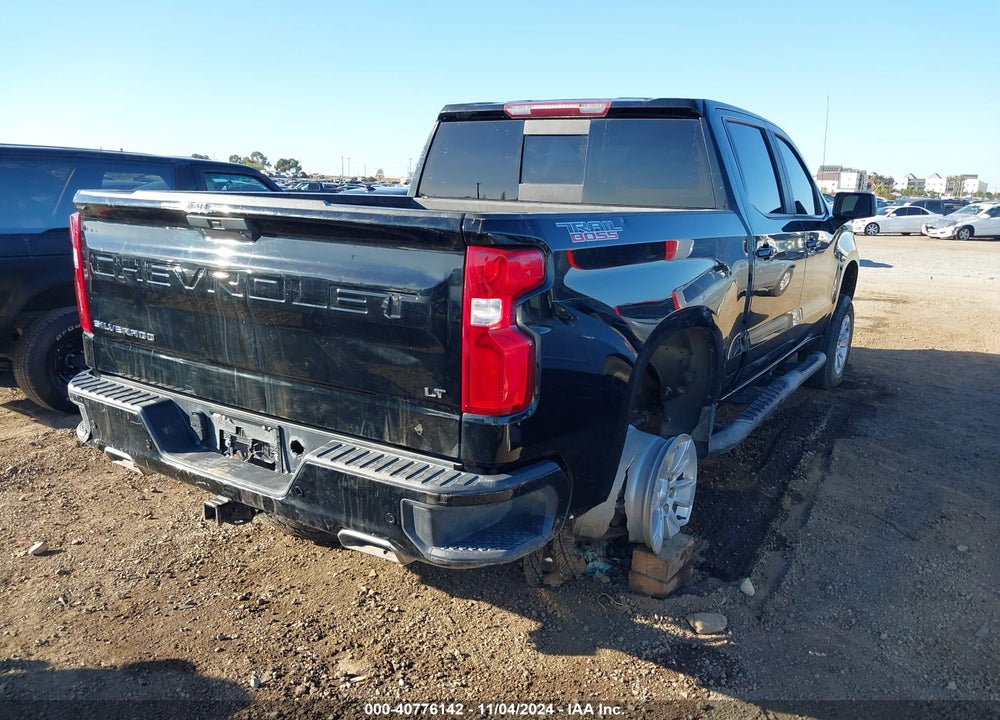 2020 CHEVROLET SILVERADO 1500 4WD SHORT BED LT TRAIL BOSS VIN: 3GCPYFED7LG293322