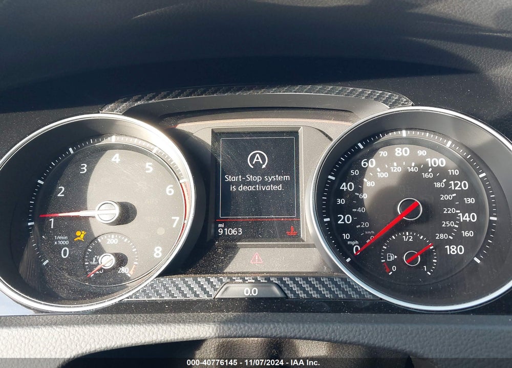 2018 VOLKSWAGEN GOLF GTI 2.0T AUTOBAHN/2.0T SE/S VIN: 3VW447AU5JM263791