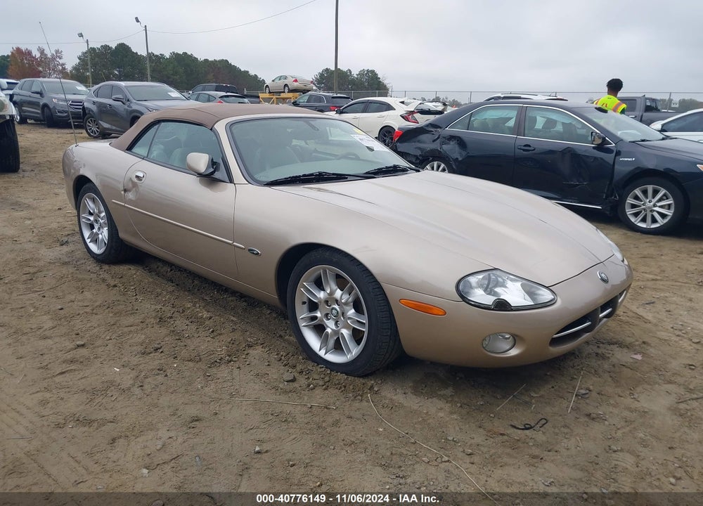 2001 JAGUAR XK8 VIN: SAJDA42C91NA16798