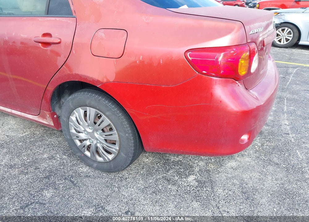 2009 TOYOTA COROLLA LE VIN: JTDBL40E799060577
