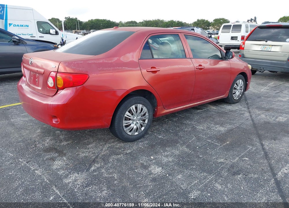 2009 TOYOTA COROLLA LE VIN: JTDBL40E799060577
