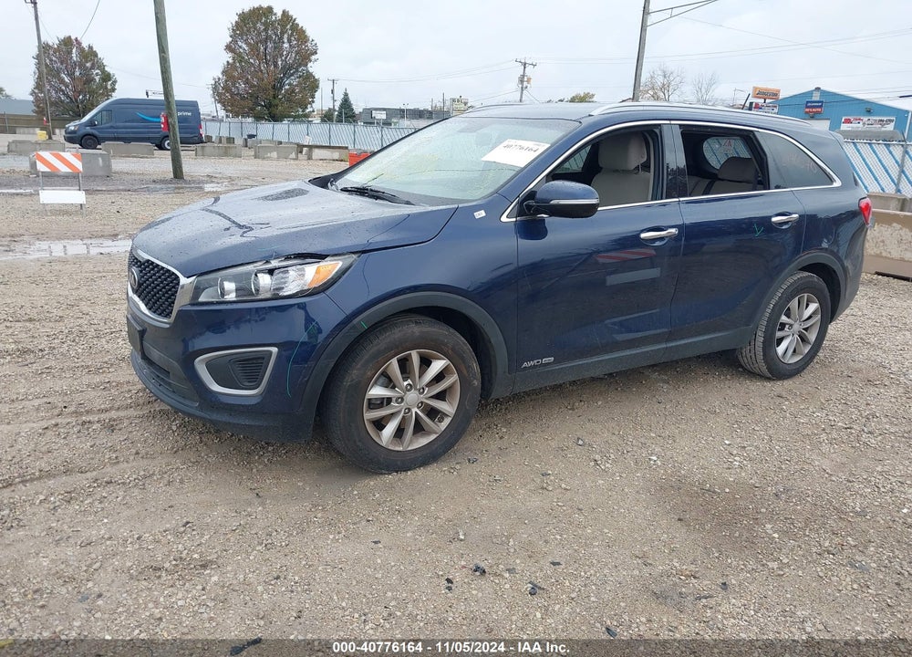 2017 KIA SORENTO LX V6 VIN: 5XYPGDA51HG322485