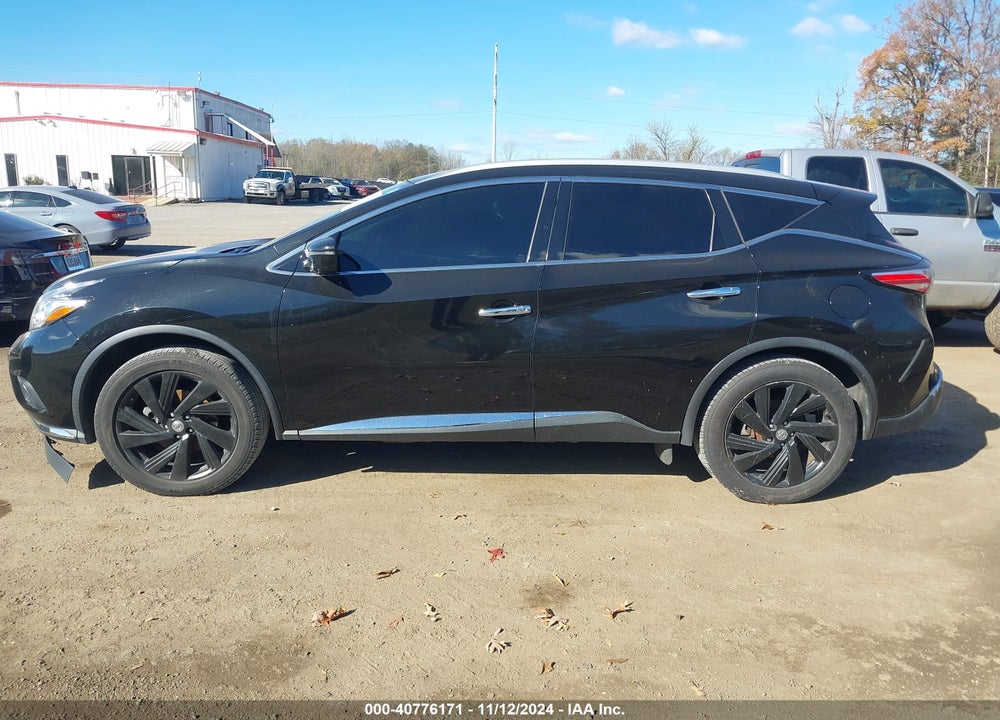 2015 NISSAN MURANO PLATINUM VIN: 5N1AZ2MHXFN291541