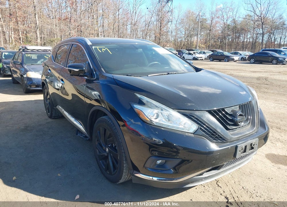 2015 NISSAN MURANO PLATINUM VIN: 5N1AZ2MHXFN291541