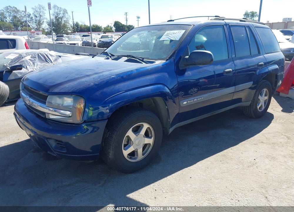 2004 CHEVROLET TRAILBLAZER LS VIN: 1GNDS13S642344478