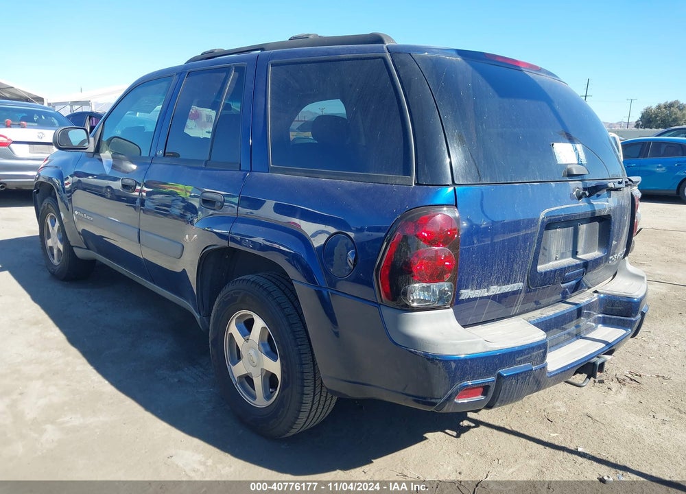 2004 CHEVROLET TRAILBLAZER LS VIN: 1GNDS13S642344478