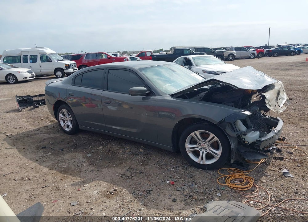 2019 DODGE CHARGER SXT RWD VIN: 2C3CDXBG7KH707393