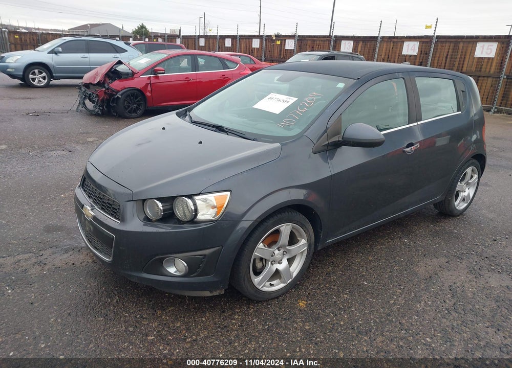 2013 CHEVROLET SONIC LTZ AUTO VIN: 1G1JE6SH8D4118137