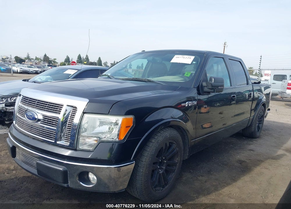 2009 FORD F-150 LARIAT VIN: 1FTPW12V99KB51898
