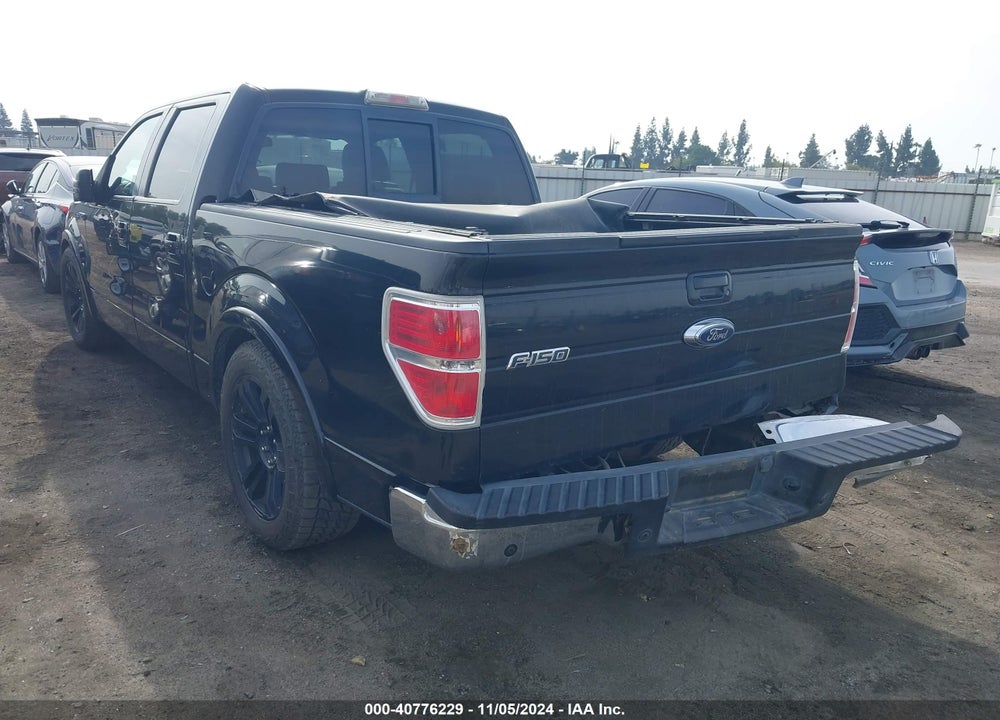 2009 FORD F-150 LARIAT VIN: 1FTPW12V99KB51898