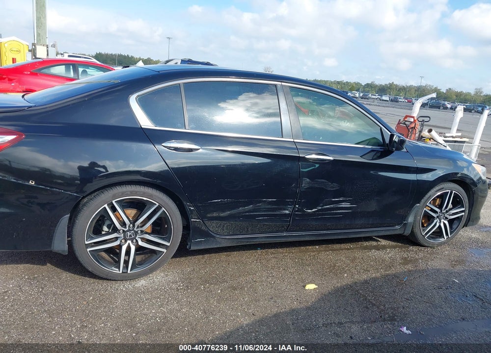 2016 HONDA ACCORD SPORT VIN: 1HGCR2F55GA137216