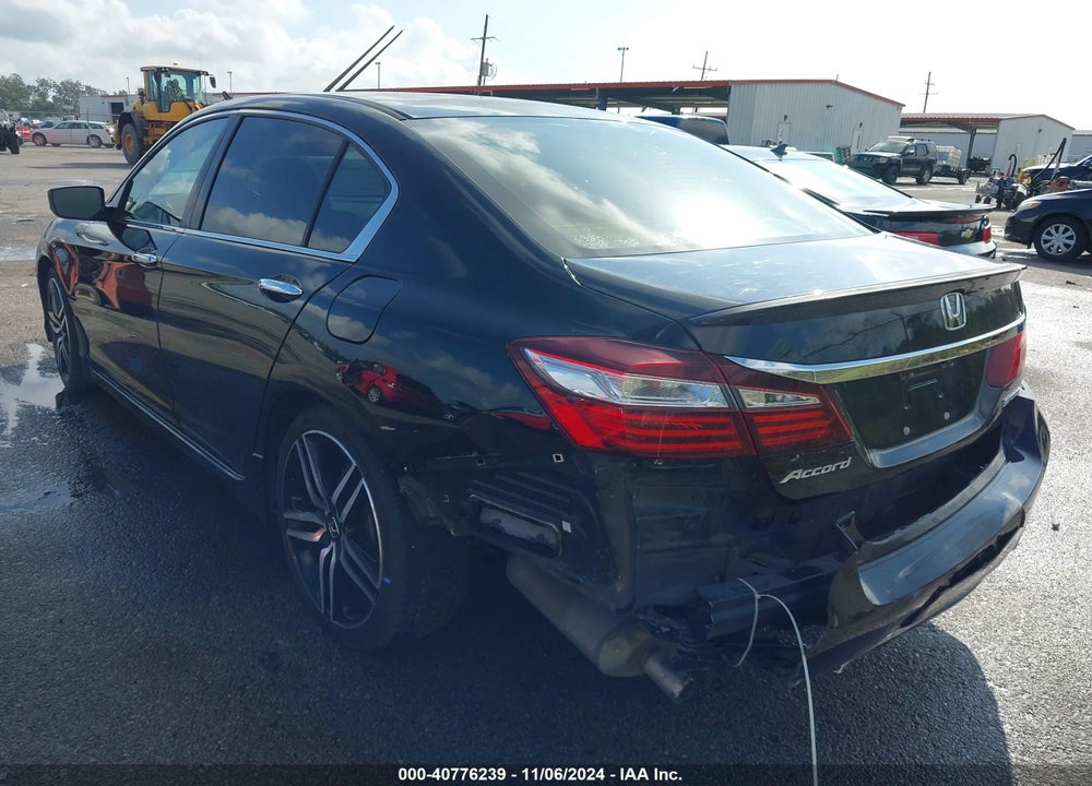 2016 HONDA ACCORD SPORT VIN: 1HGCR2F55GA137216