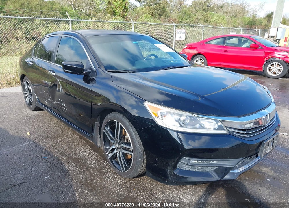 2016 HONDA ACCORD SPORT VIN: 1HGCR2F55GA137216