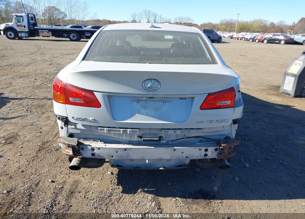 2008 LEXUS IS 250 VIN: JTHCK262085018572