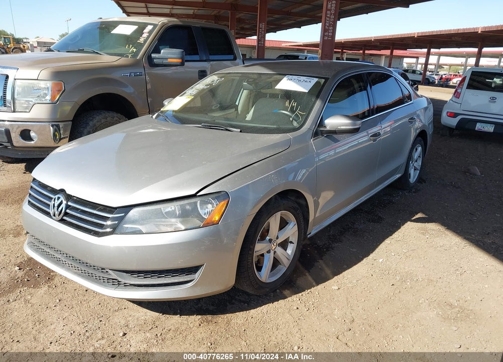 2013 VOLKSWAGEN PASSAT 2.5L SE VIN: 1VWBP7A37DC121339