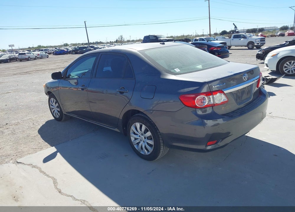 2011 TOYOTA COROLLA LE VIN: JTDBU4EE2B9137920