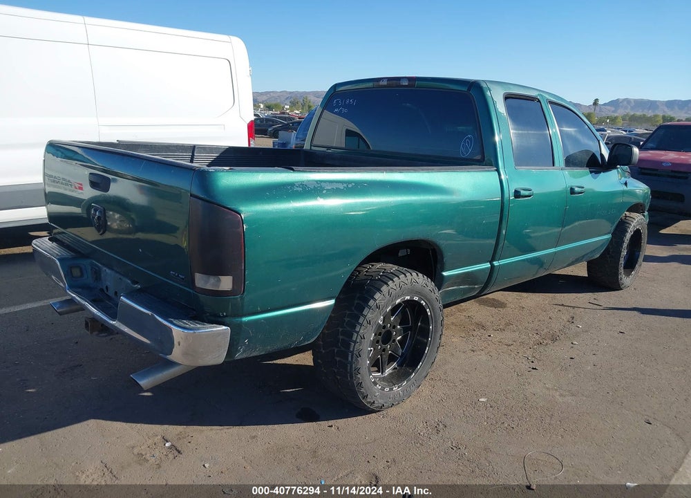 2004 DODGE RAM 1500 SLT/LARAMIE VIN: 1D7HA18DX4S531851