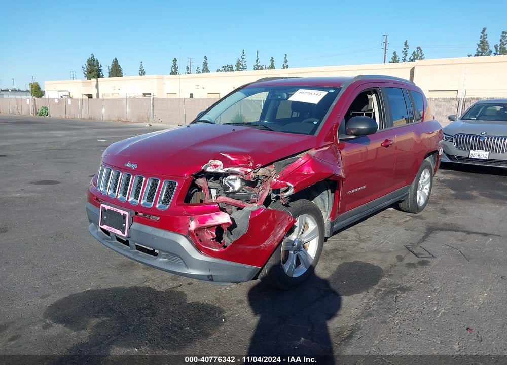 2013 JEEP COMPASS LATITUDE VIN: 1C4NJCEB9DD205698