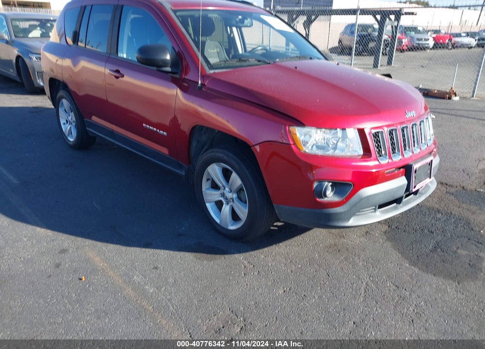 2013 JEEP COMPASS LATITUDE VIN: 1C4NJCEB9DD205698