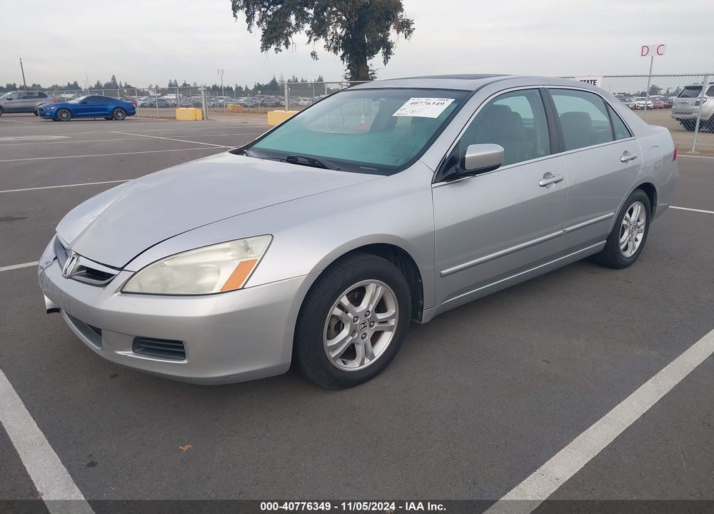 2007 HONDA ACCORD 2.4 EX VIN: 1HGCM56807A153883