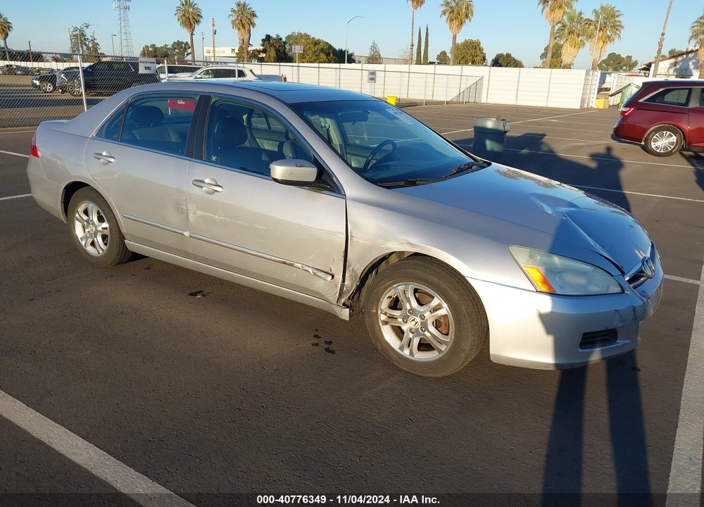 2007 HONDA ACCORD 2.4 EX VIN: 1HGCM56807A153883