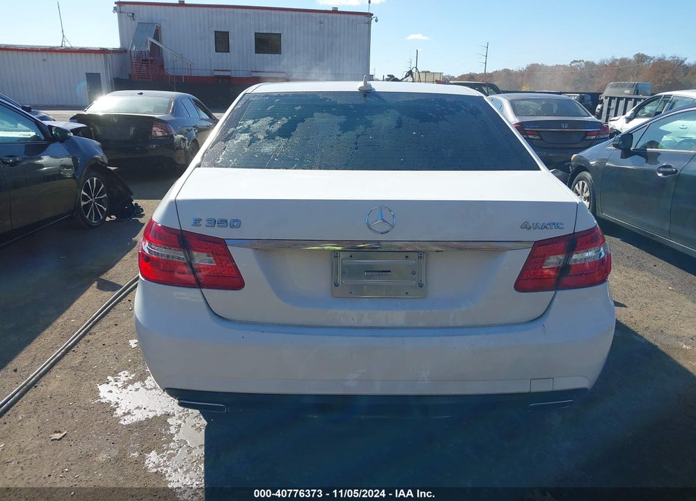 2013 MERCEDES-BENZ E 350 4MATIC VIN: WDDHF8JBXDA736188