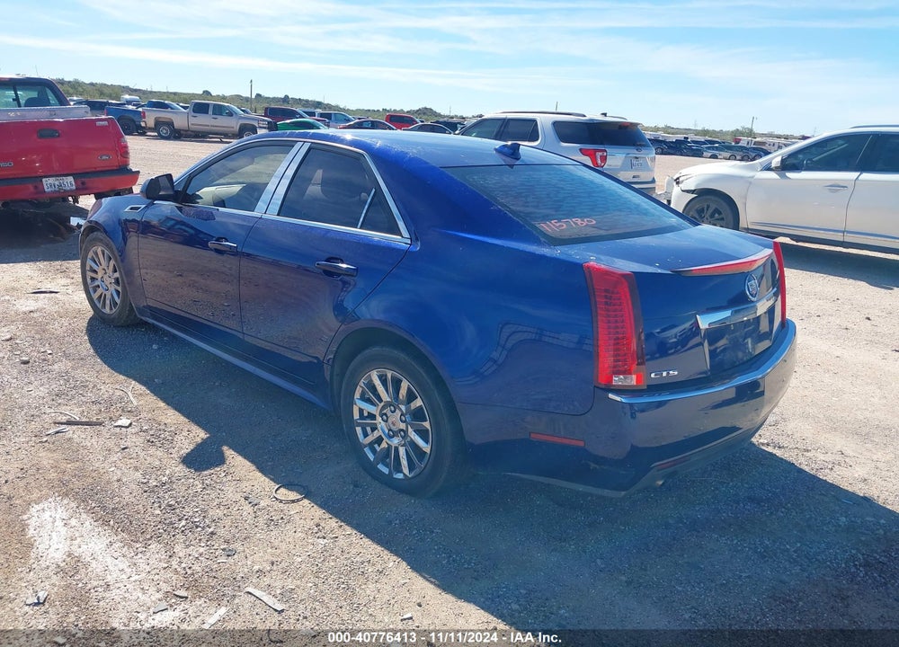 2012 CADILLAC CTS LUXURY VIN: 1G6DE5E56C0115780