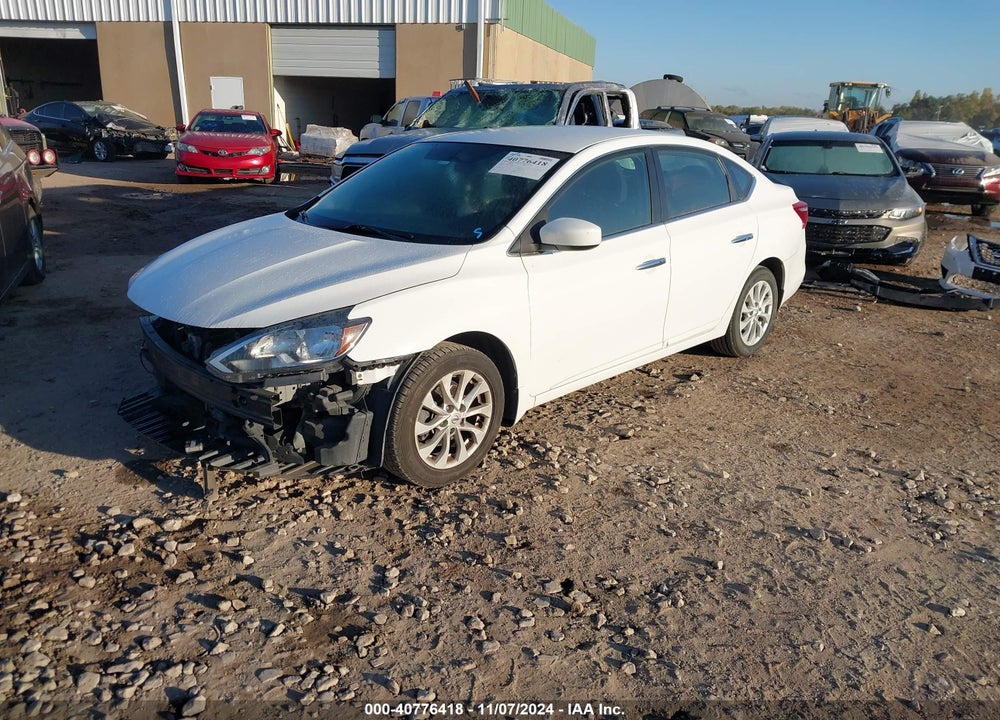 2018 NISSAN SENTRA SV VIN: 3N1AB7APXJY294830