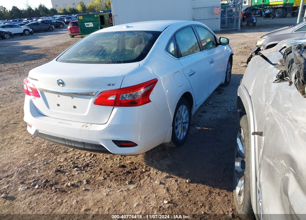 2018 NISSAN SENTRA SV VIN: 3N1AB7APXJY294830