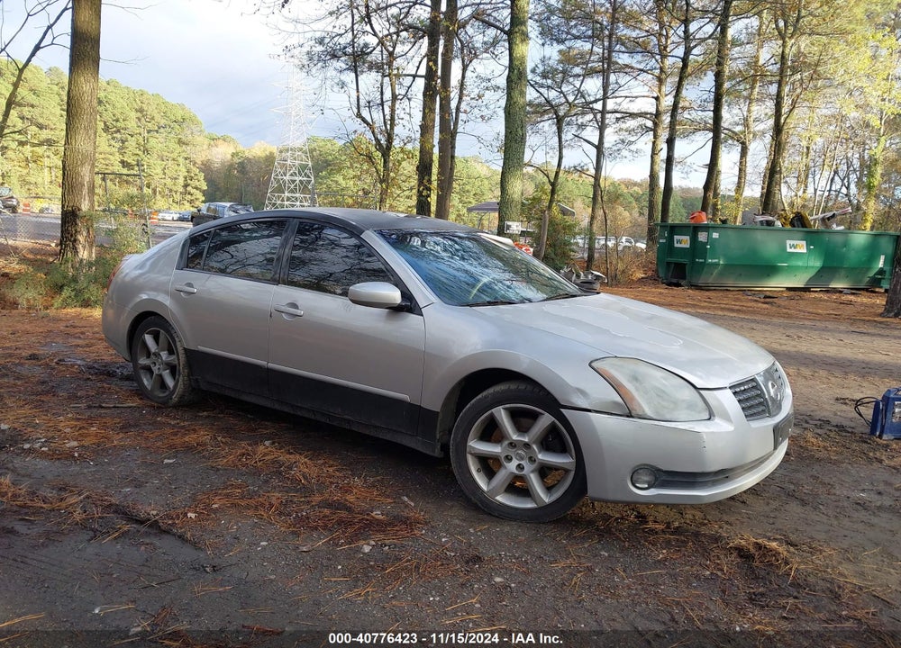 2004 NISSAN MAXIMA 3.5 SE VIN: 1N4BA41E14C848258