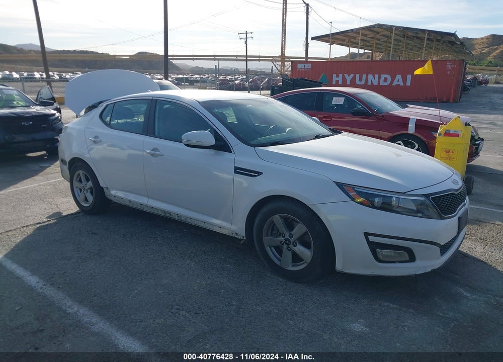 2015 KIA OPTIMA LX VIN: KNAGM4A79F5661864