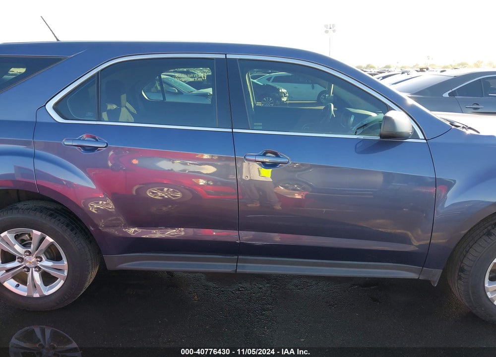 2013 CHEVROLET EQUINOX LS VIN: 2GNALBEK0D6252823