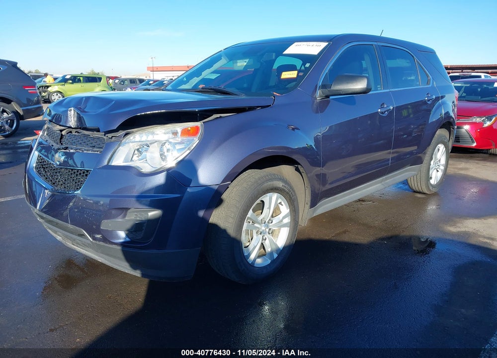 2013 CHEVROLET EQUINOX LS VIN: 2GNALBEK0D6252823
