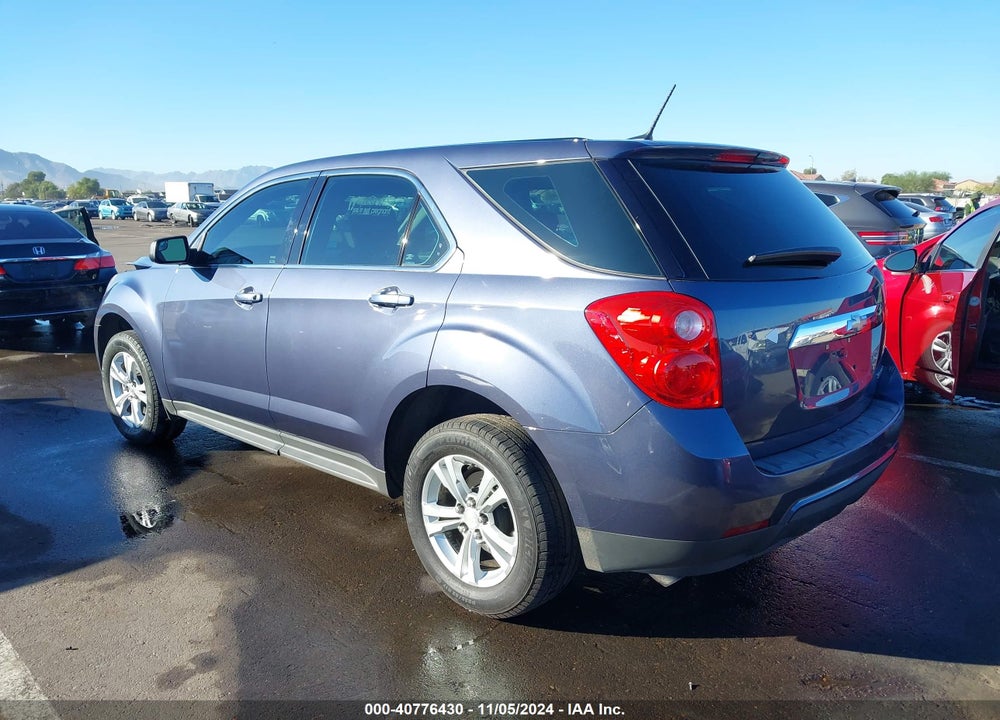 2013 CHEVROLET EQUINOX LS VIN: 2GNALBEK0D6252823