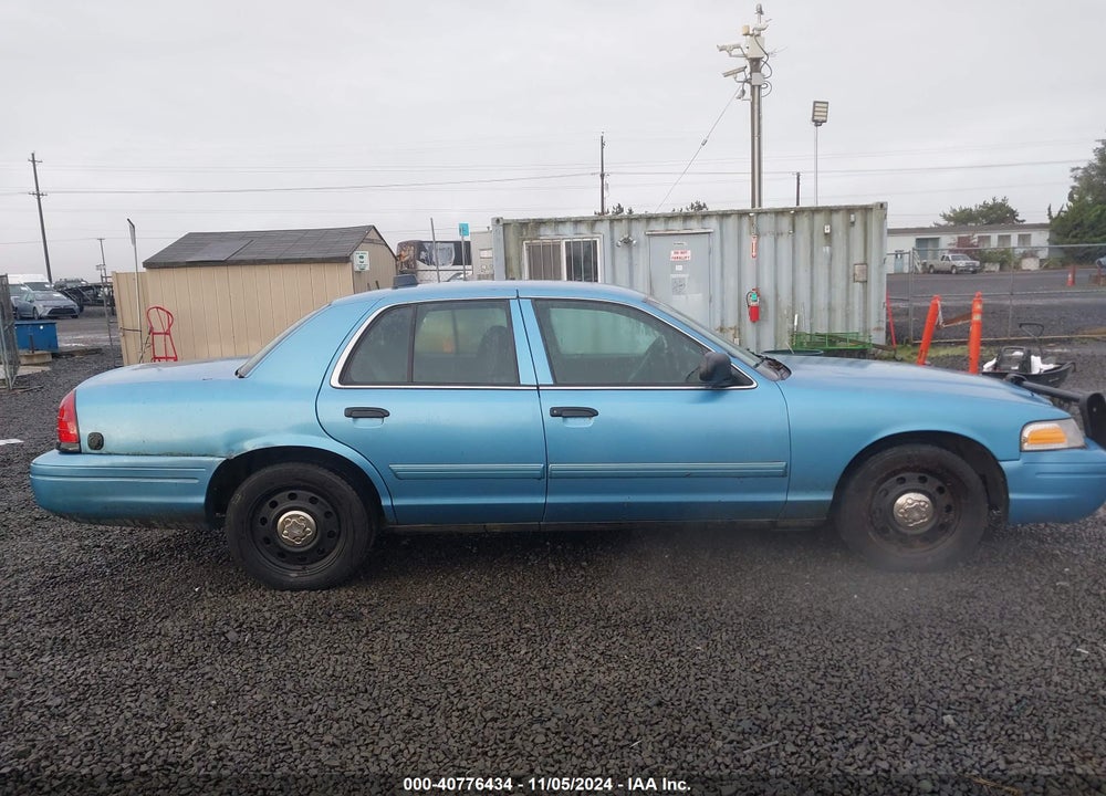 2011 FORD CROWN VICTORIA POLICE INTERCEPTOR VIN: 2FABP7BV1BX176491