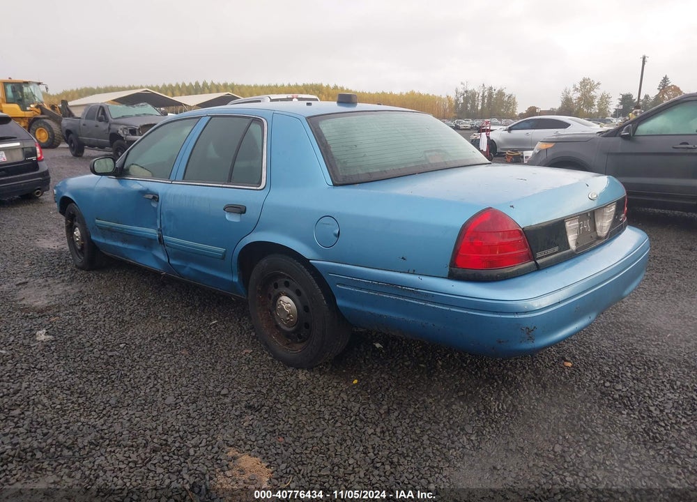 2011 FORD CROWN VICTORIA POLICE INTERCEPTOR VIN: 2FABP7BV1BX176491