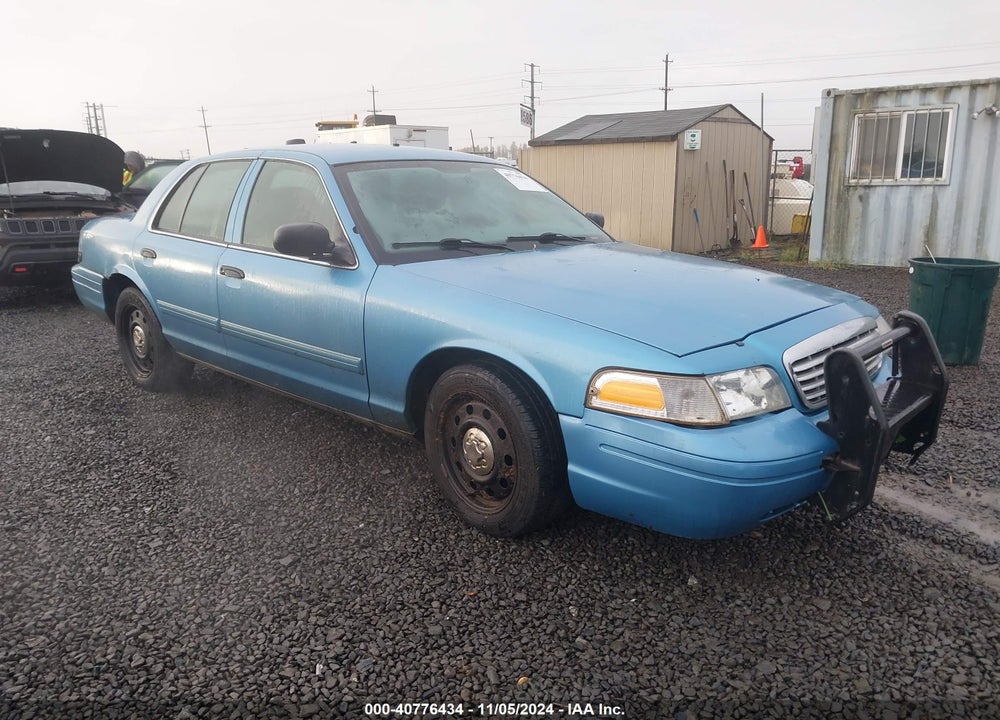 2011 FORD CROWN VICTORIA POLICE INTERCEPTOR VIN: 2FABP7BV1BX176491