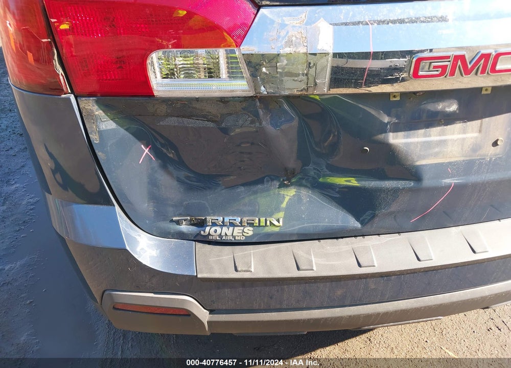 2012 GMC TERRAIN SLE-2 VIN: 2GKALSEK1C6206106