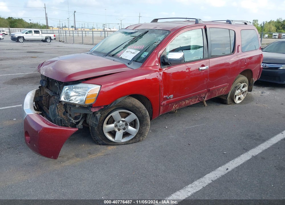 2006 NISSAN ARMADA SE VIN: 5N1AA08A46N742858
