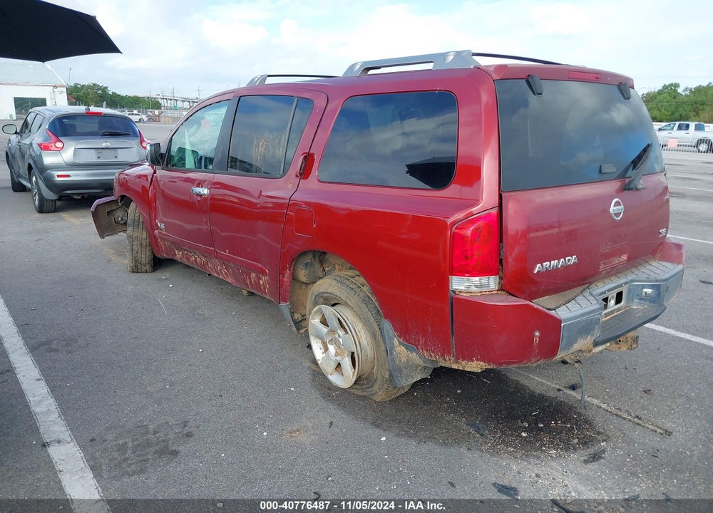 2006 NISSAN ARMADA SE VIN: 5N1AA08A46N742858