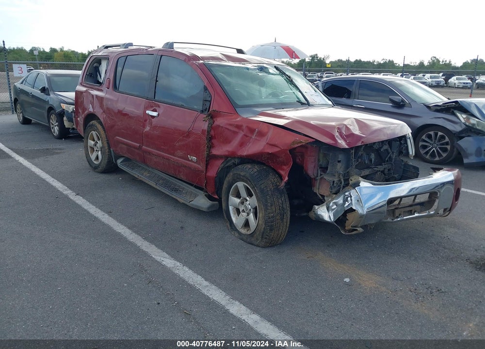 2006 NISSAN ARMADA SE VIN: 5N1AA08A46N742858