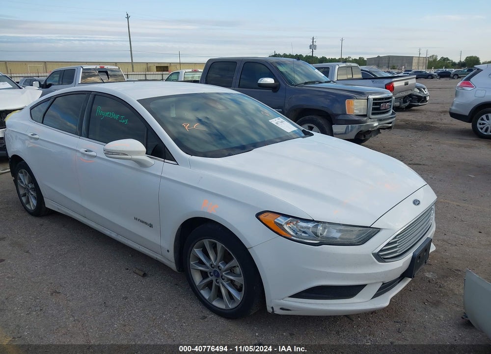 2017 FORD FUSION HYBRID SE VIN: 3FA6P0LU1HR400557