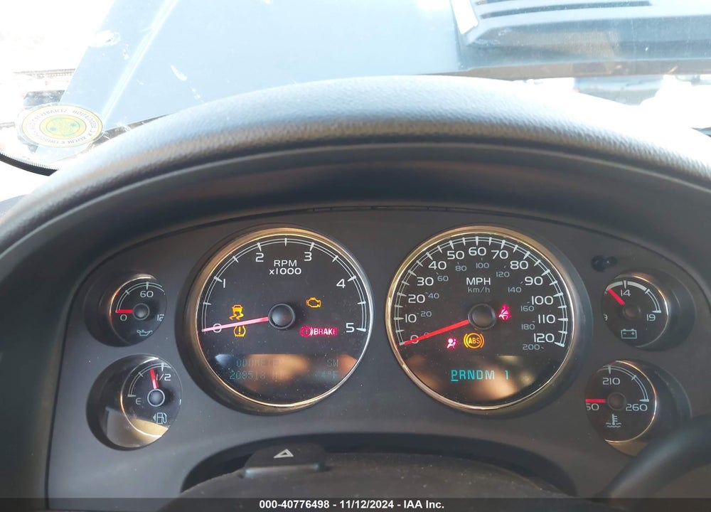 2014 GMC SIERRA 2500HD DENALI VIN: 1GT125E84EF104912