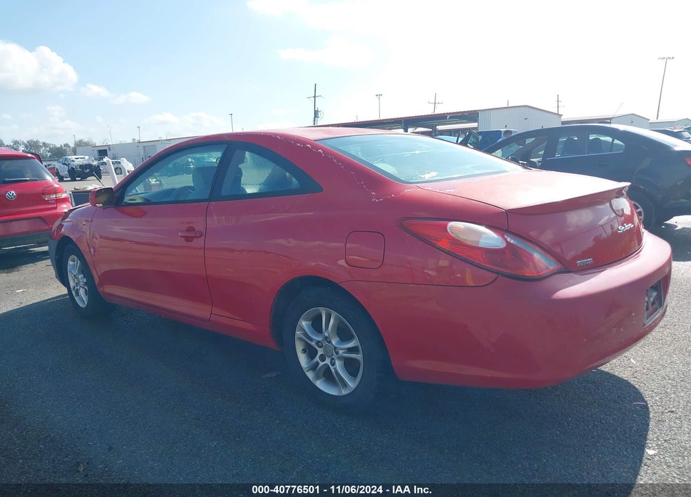2005 TOYOTA CAMRY SOLARA SE VIN: 4T1CE38P05U962697