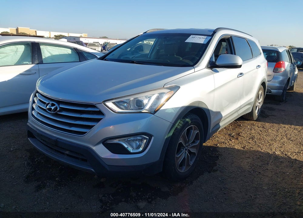 2014 HYUNDAI SANTA FE GLS VIN: KM8SM4HF9EU041820