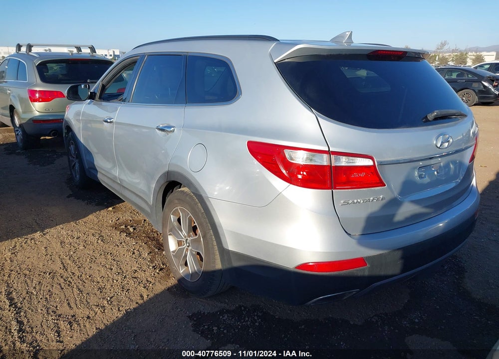 2014 HYUNDAI SANTA FE GLS VIN: KM8SM4HF9EU041820